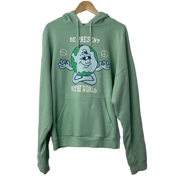 Coney Island Picnic Tops - Urban Outfitters Coney Island Picnic Hoodie Sz L Be Present See The World